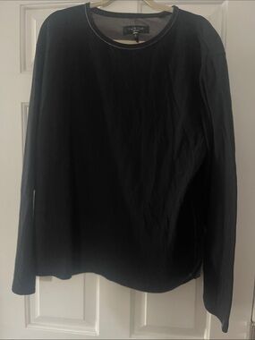 rag & bone Crew Neck Long Sleeved  Jersey